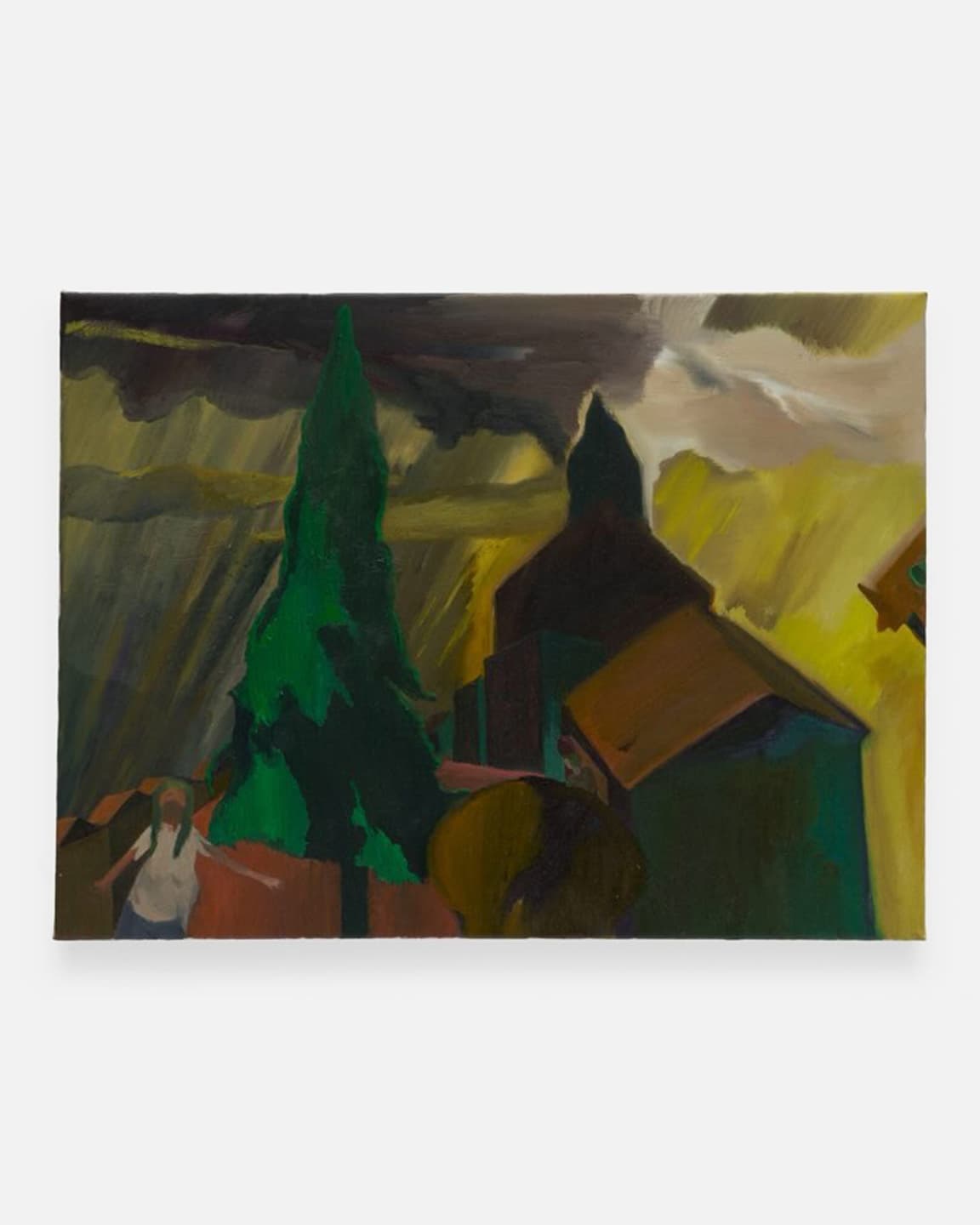 Jeane Cohen
Looking Up, 2026
oil on poly
18 x 24 in.